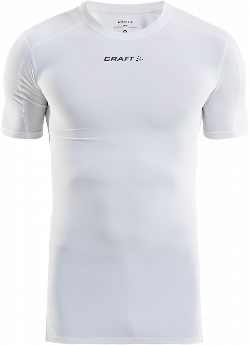 Craft - Pro Control Kompressions T-Shirt Voksen - Hvid & sort