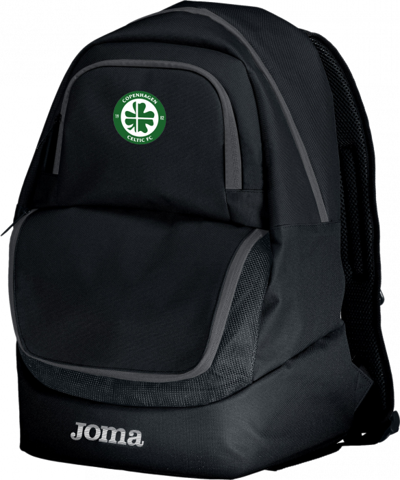 Joma - Backpack Room For Ball - Czarny & biały