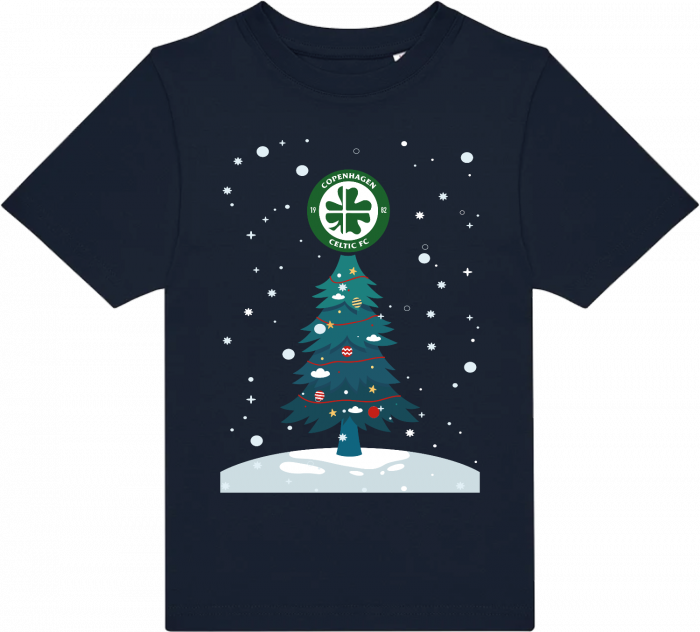B&C - Celtic Christmas T-Shirt Kids - Navy