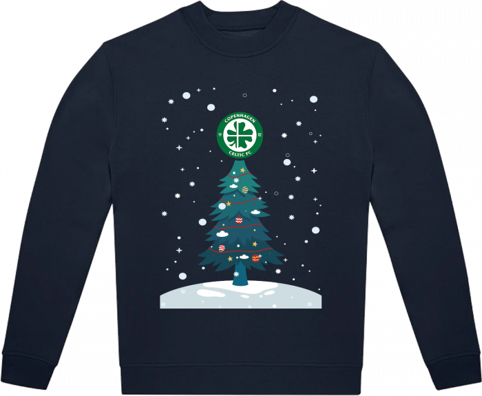 B&C - Celtic Christmas Jumper Kids - Navy